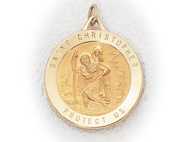 St. Christopher Archives - Holy Gold Jewelry